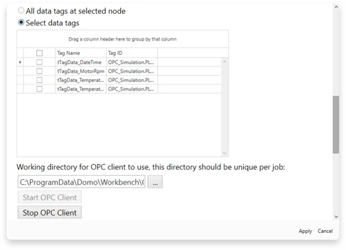 Product feature workbench import unique data sources