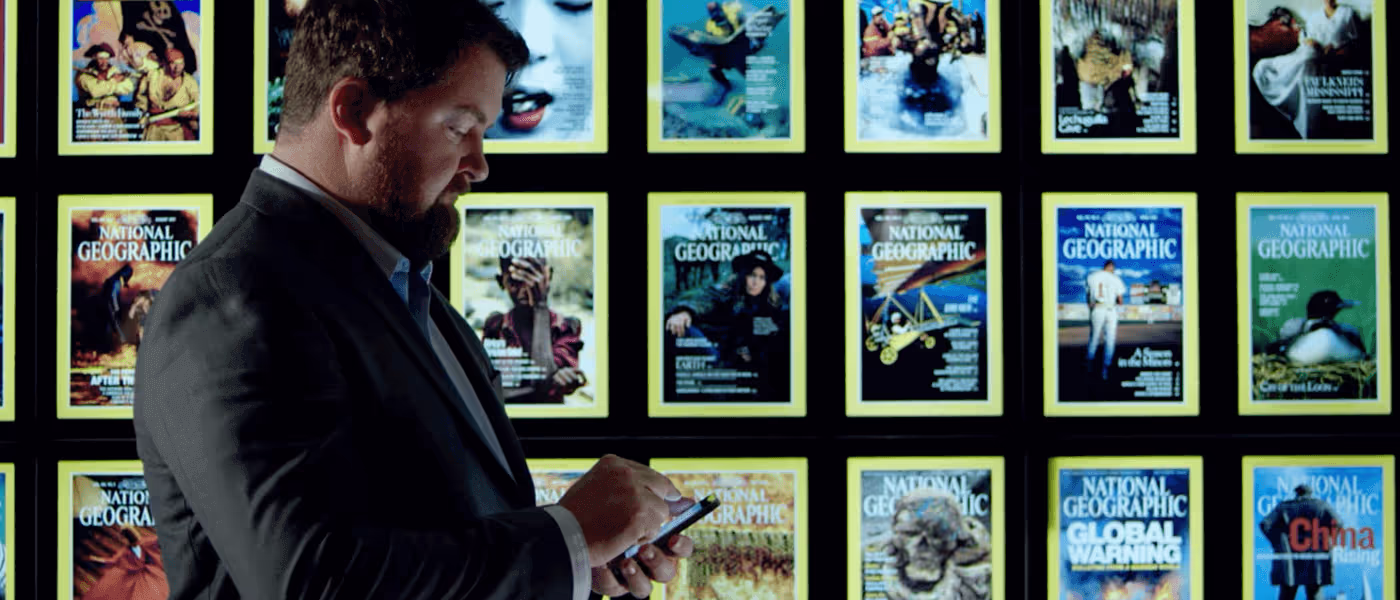 Man checking on the phone