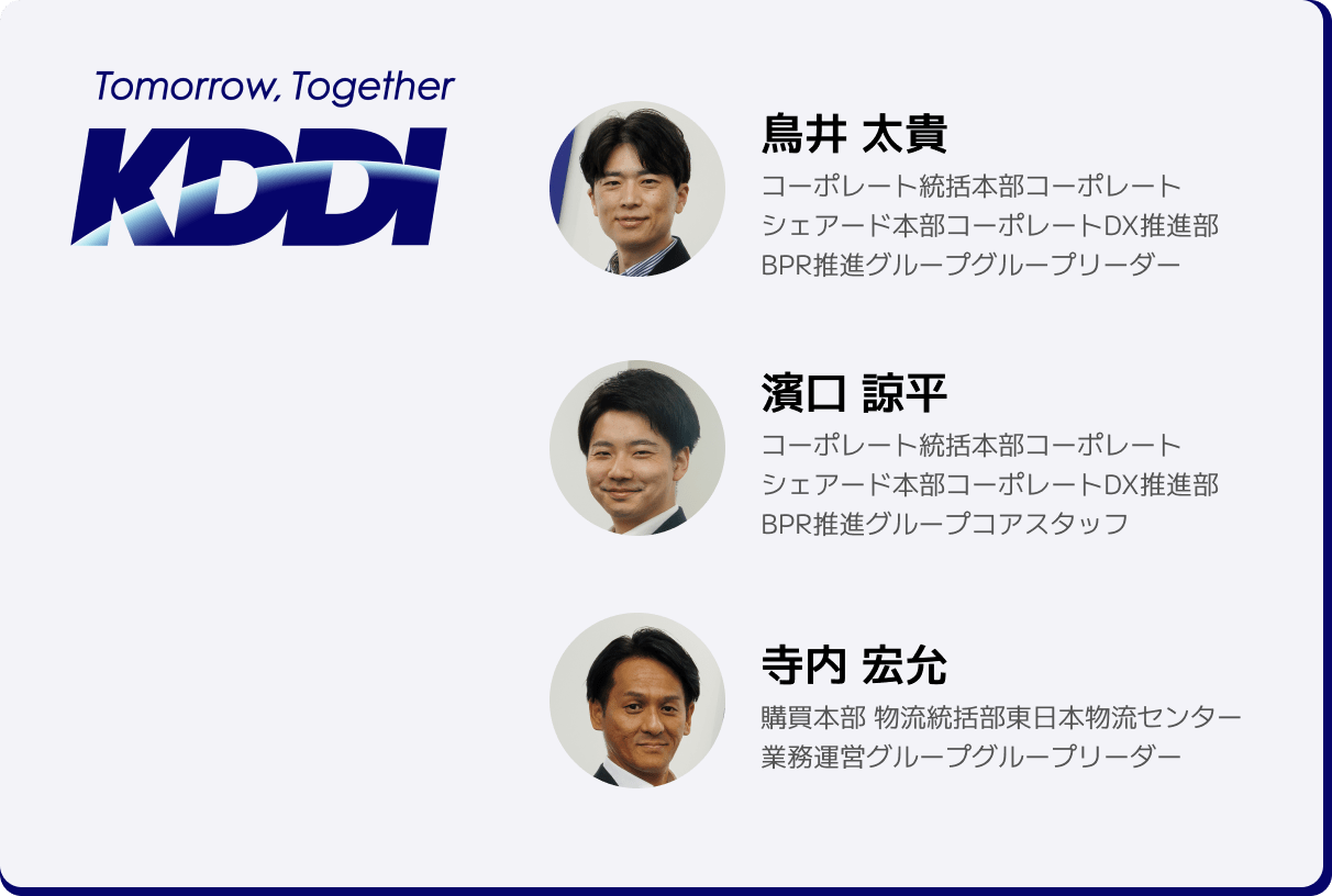KDDI Domo導入事例インタビュー