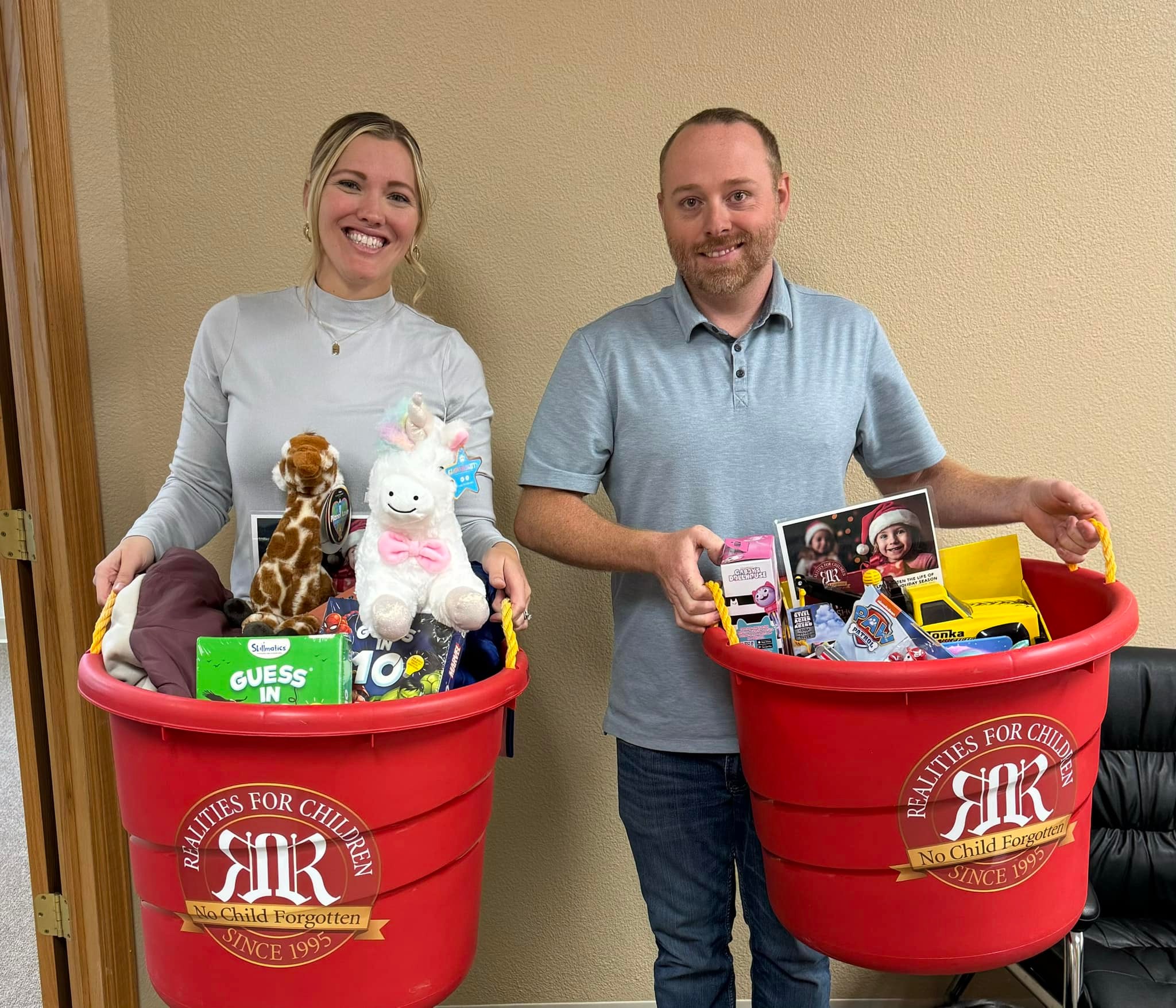 Realities for Children donations with fort collins insurance