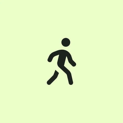 person walking activity