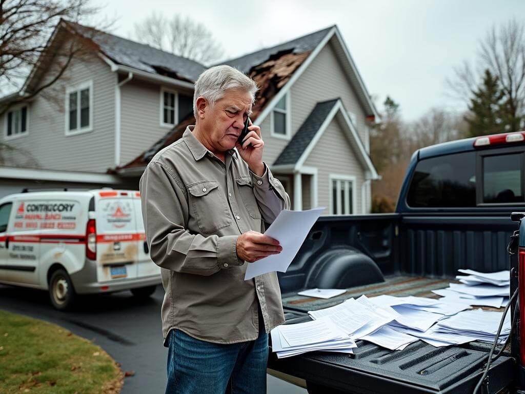 Roof warranty and insurance claim confusion