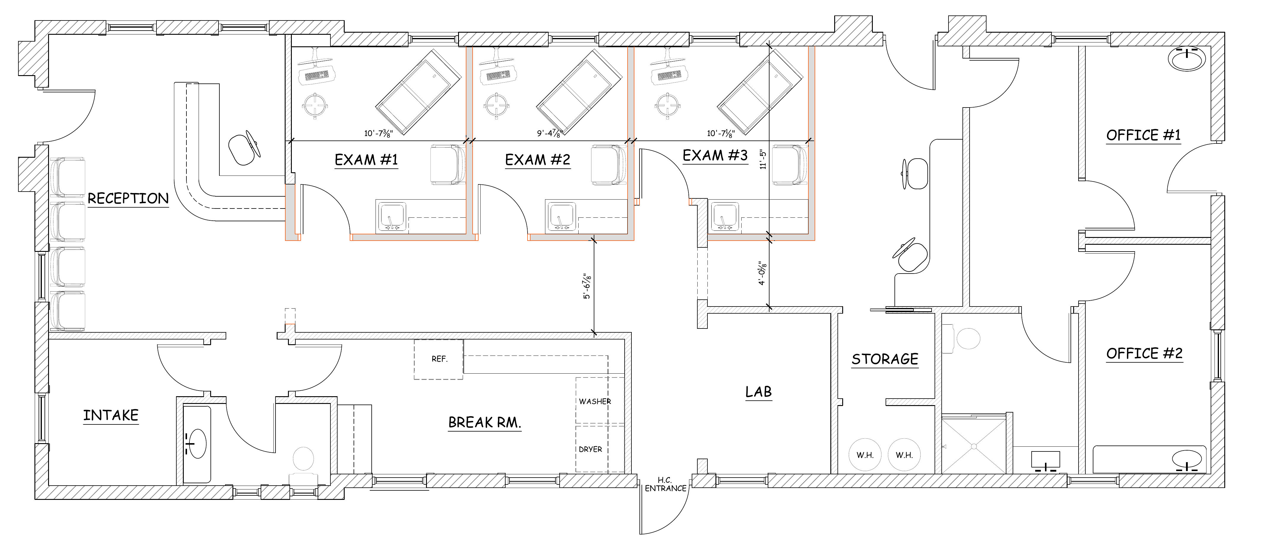 Proposed floor plan — A1 sheet