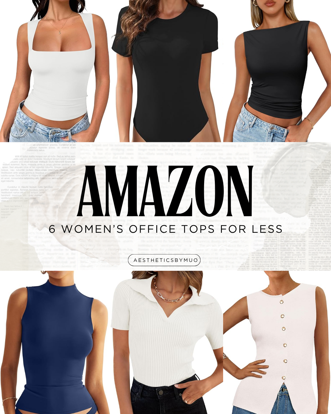 6 Office Tops Every Woman Needs for Less — Amazon vs Other Stores 👚💼