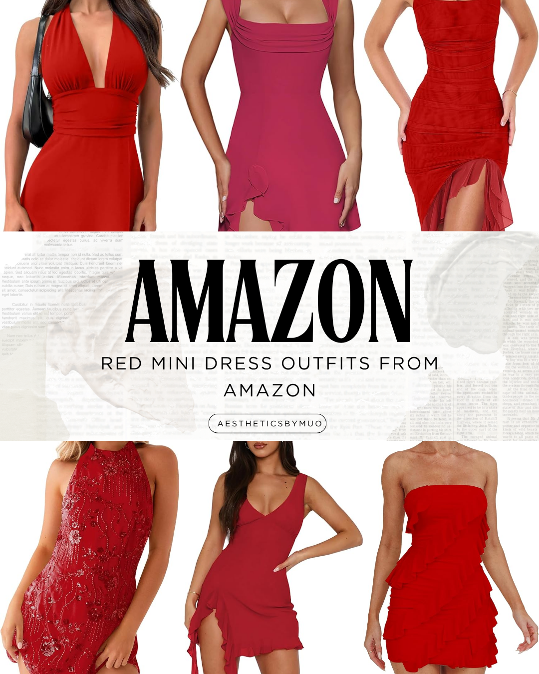 Red Mini Dresses from Amazon You Need This Summer ❤️👗