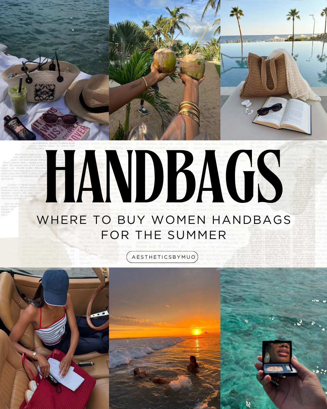 Where To Buy Women Handbags For The Summer