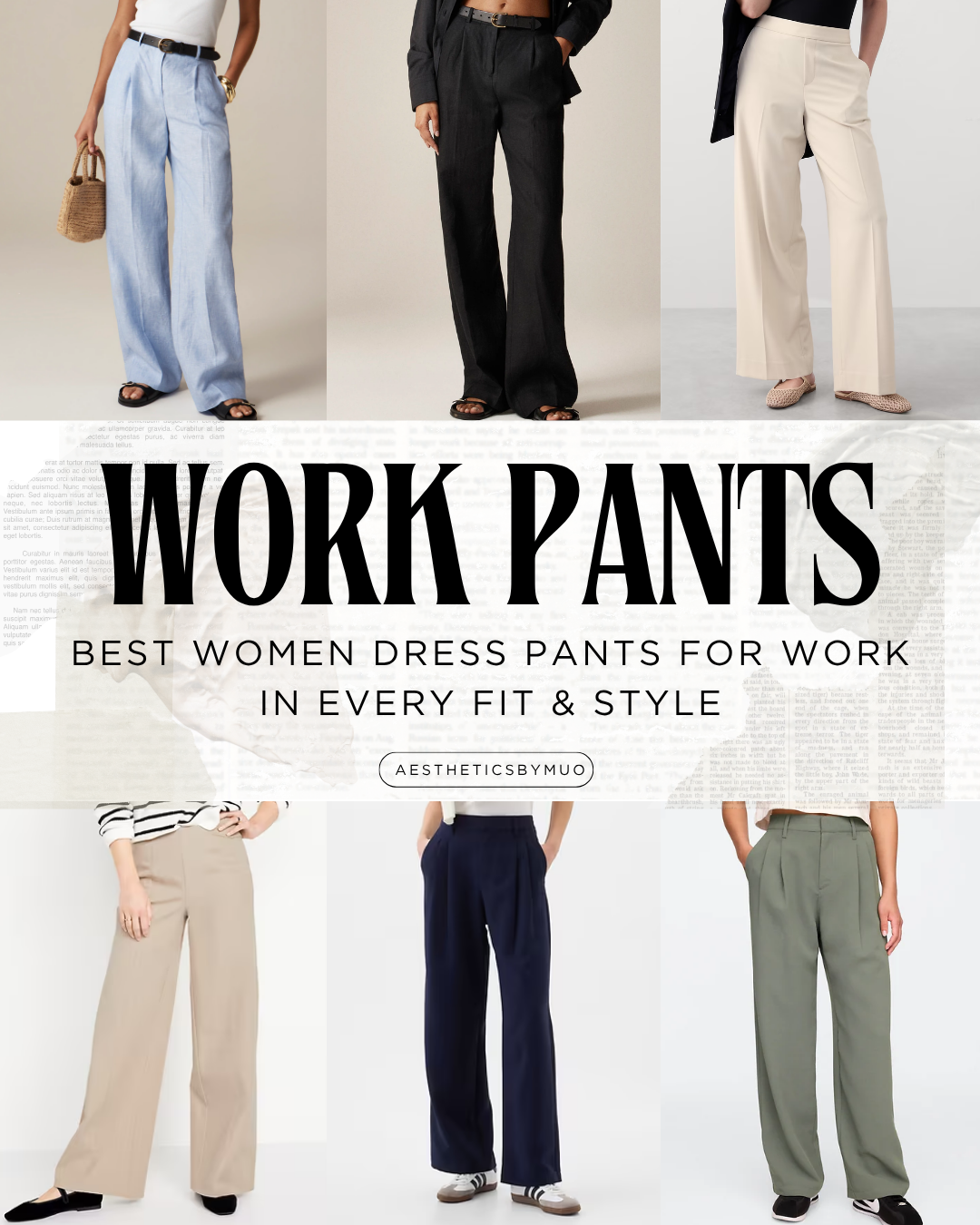 Best Women Dress Pants for Work in Every Fit & Style