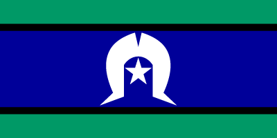 The Torres Strait Islander flag