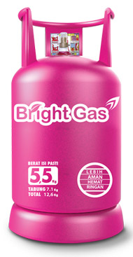Syntera Lampro Energi Sells Bright Gas 5kg with competitive 5 kg gas prices and delivery service in less than 3 hours