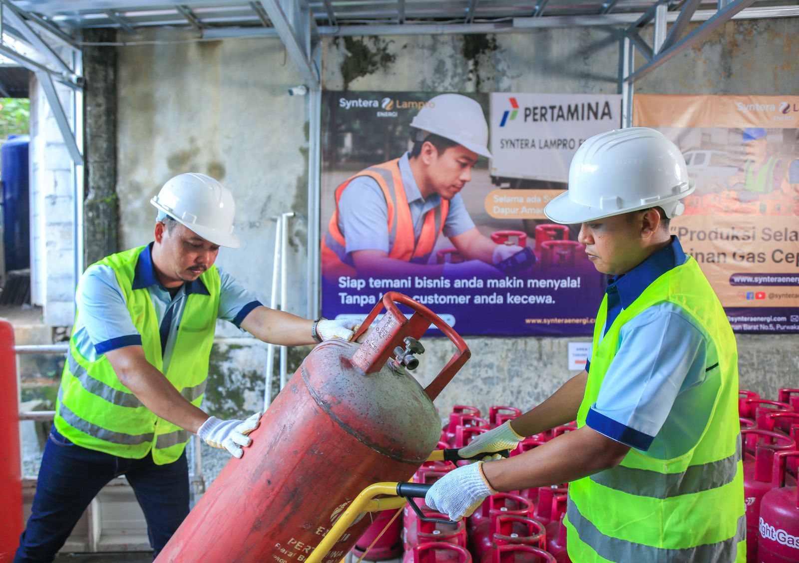 Layanan pinjam tabung gas LPG 50 kg