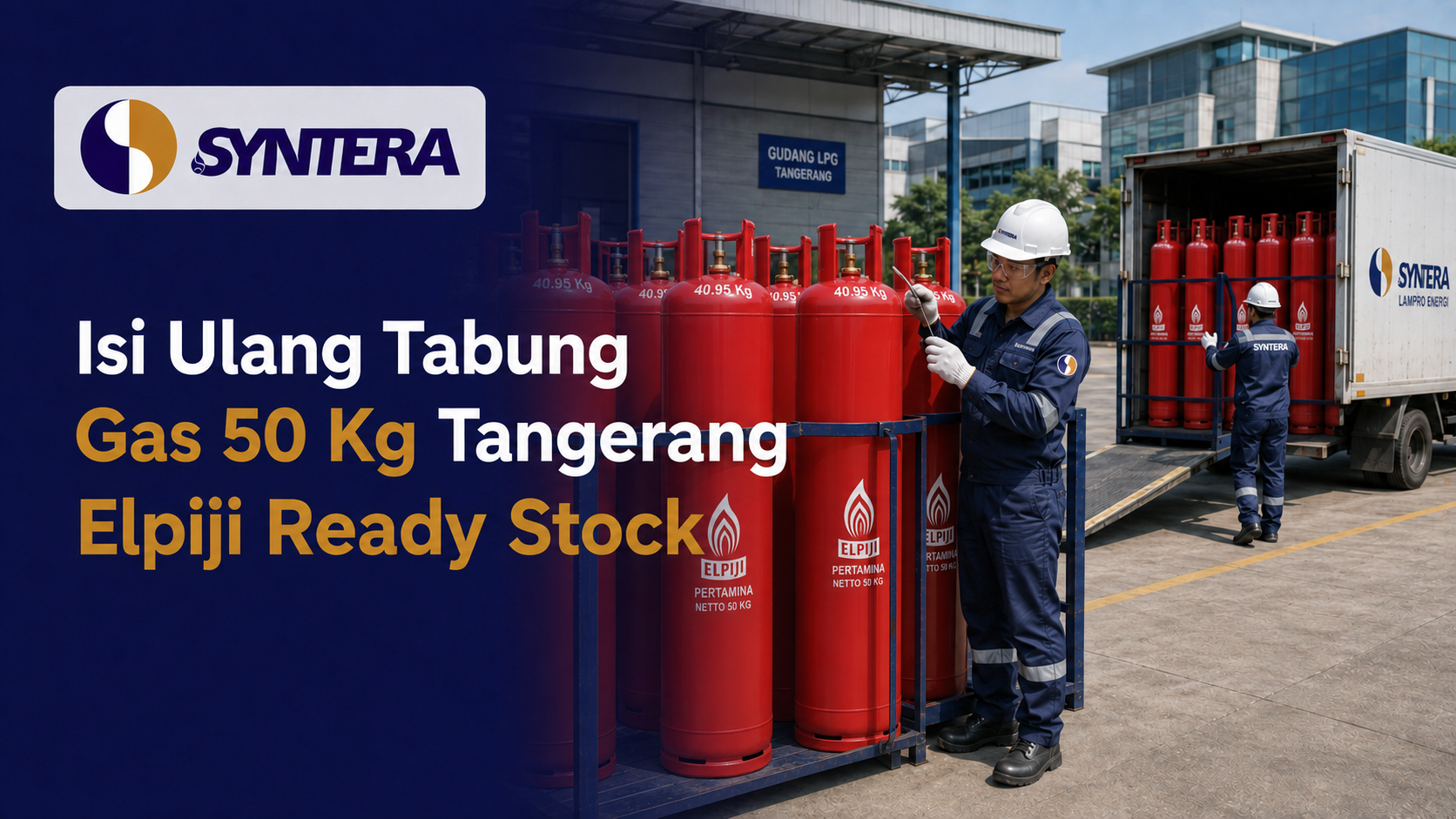 Isi Ulang Tabung Gas 50 Kg Tangerang - Elpiji Ready Stock