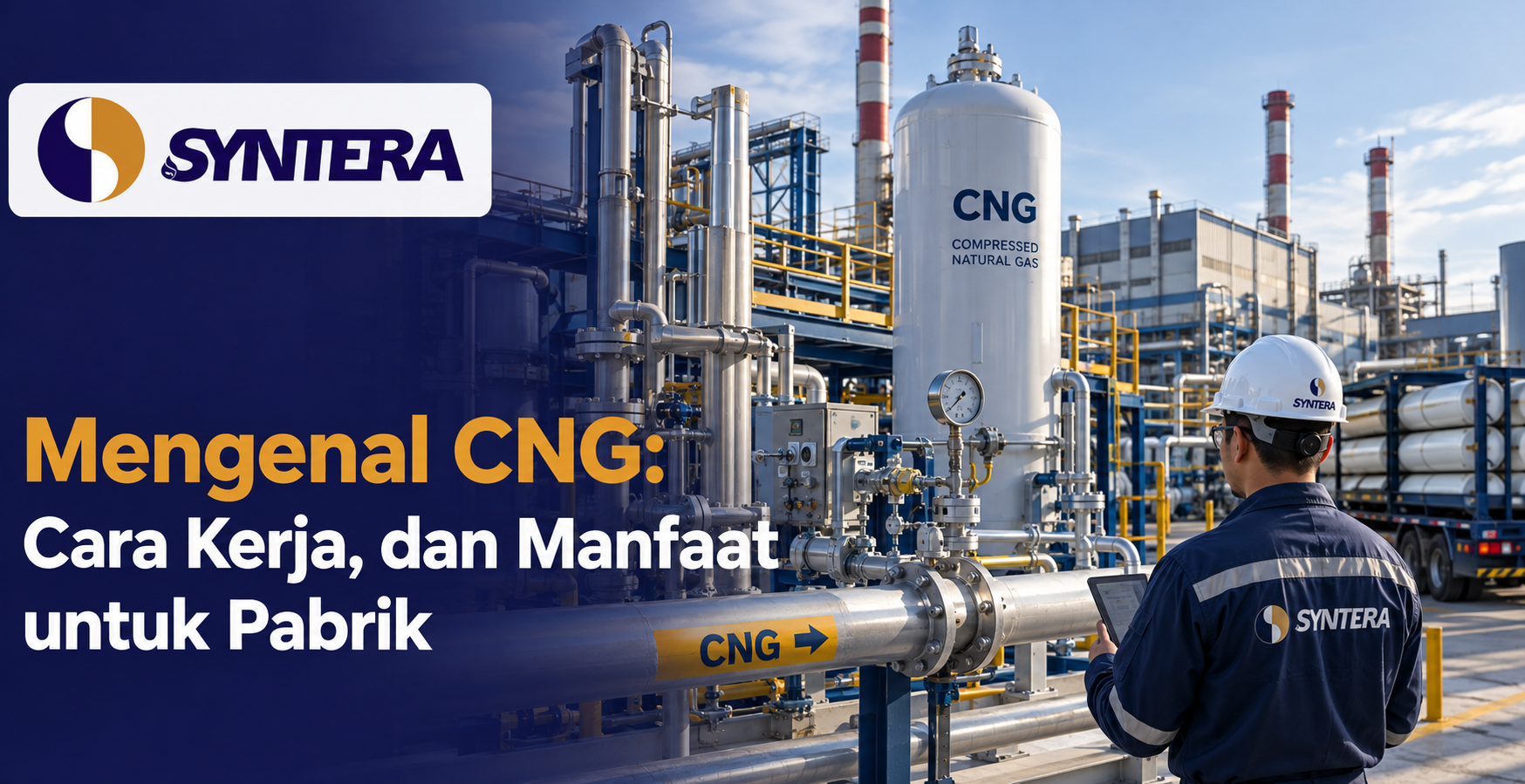 Apa Itu CNG: Pengertian, Cara Kerja, dan Alasan Pabrik Mulai Beralih dari LPG