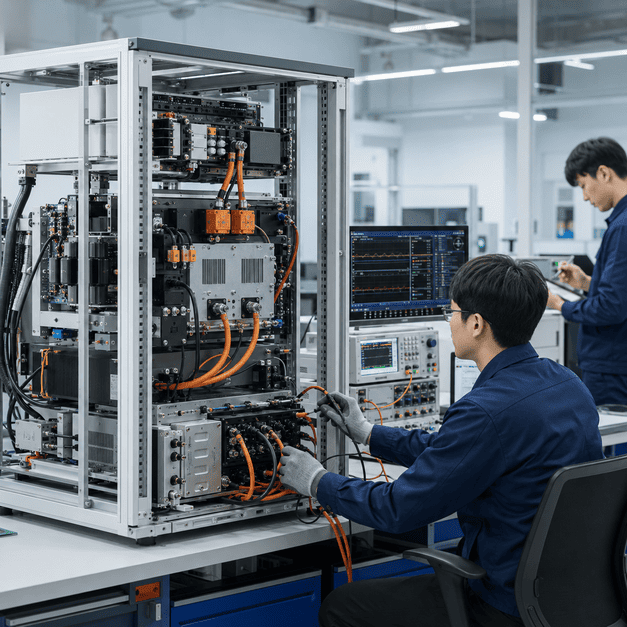 image of manufacturing process (for a space tech)