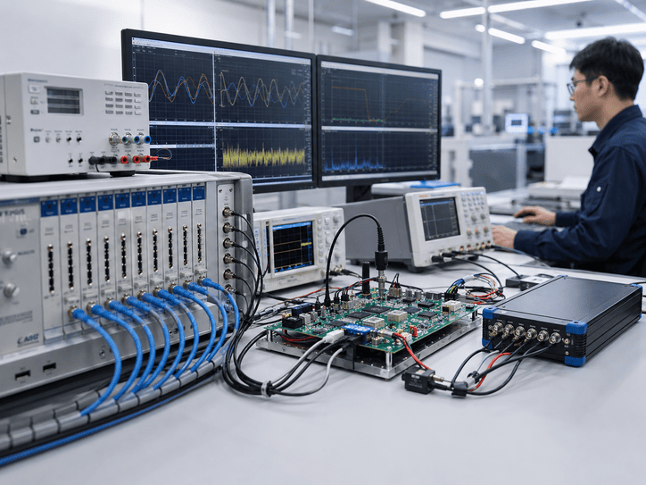 image of various production stages (for a manufacturing plant)