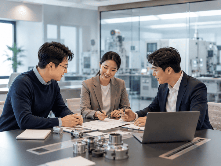 image of manufacturing process (for a space tech)