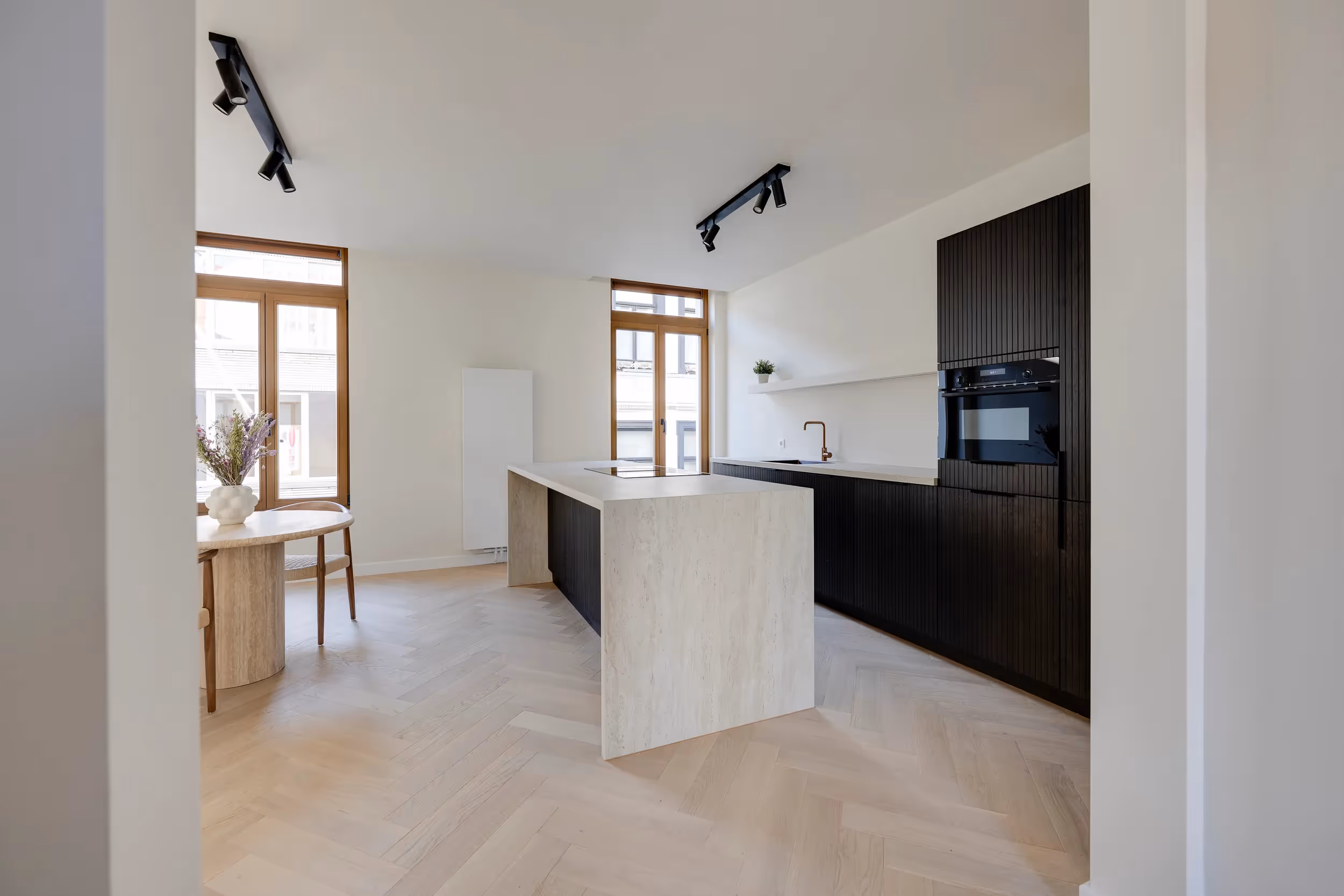 Gerenoveerd appartement in de Sint-Antoniusstraat in Antwerpen door aannemer De Gele Baksteen