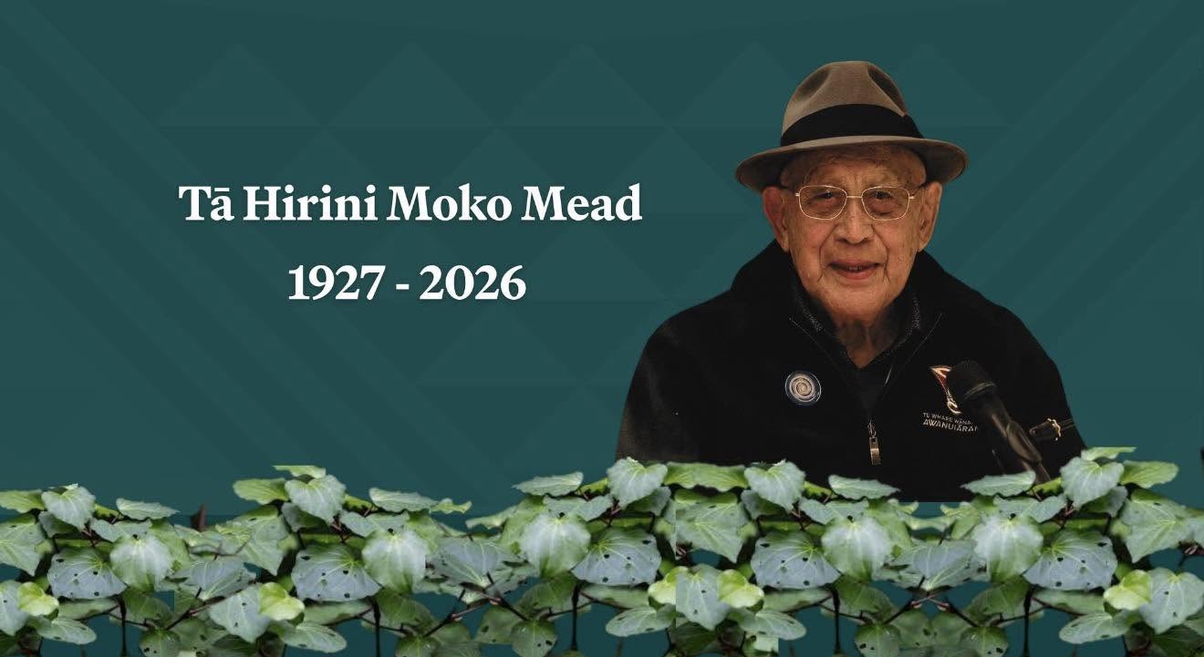 Tā Hirini Mokohaerewa Mead 1927- 2026