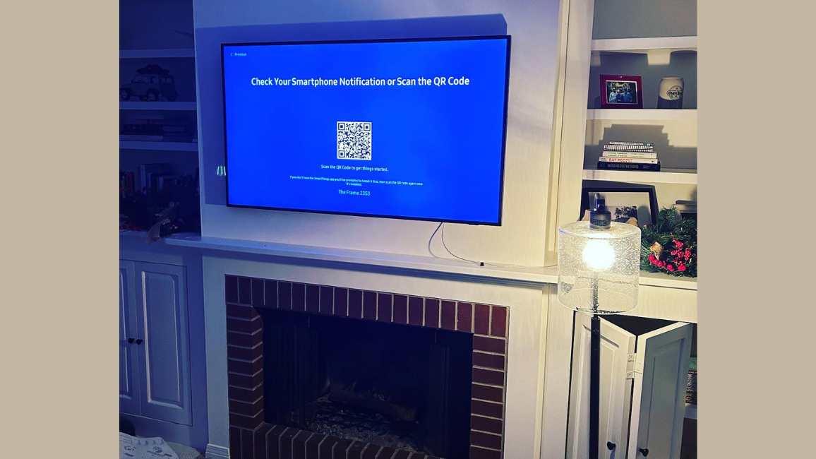 Professional TV mounting service in Cherry Hills Village home