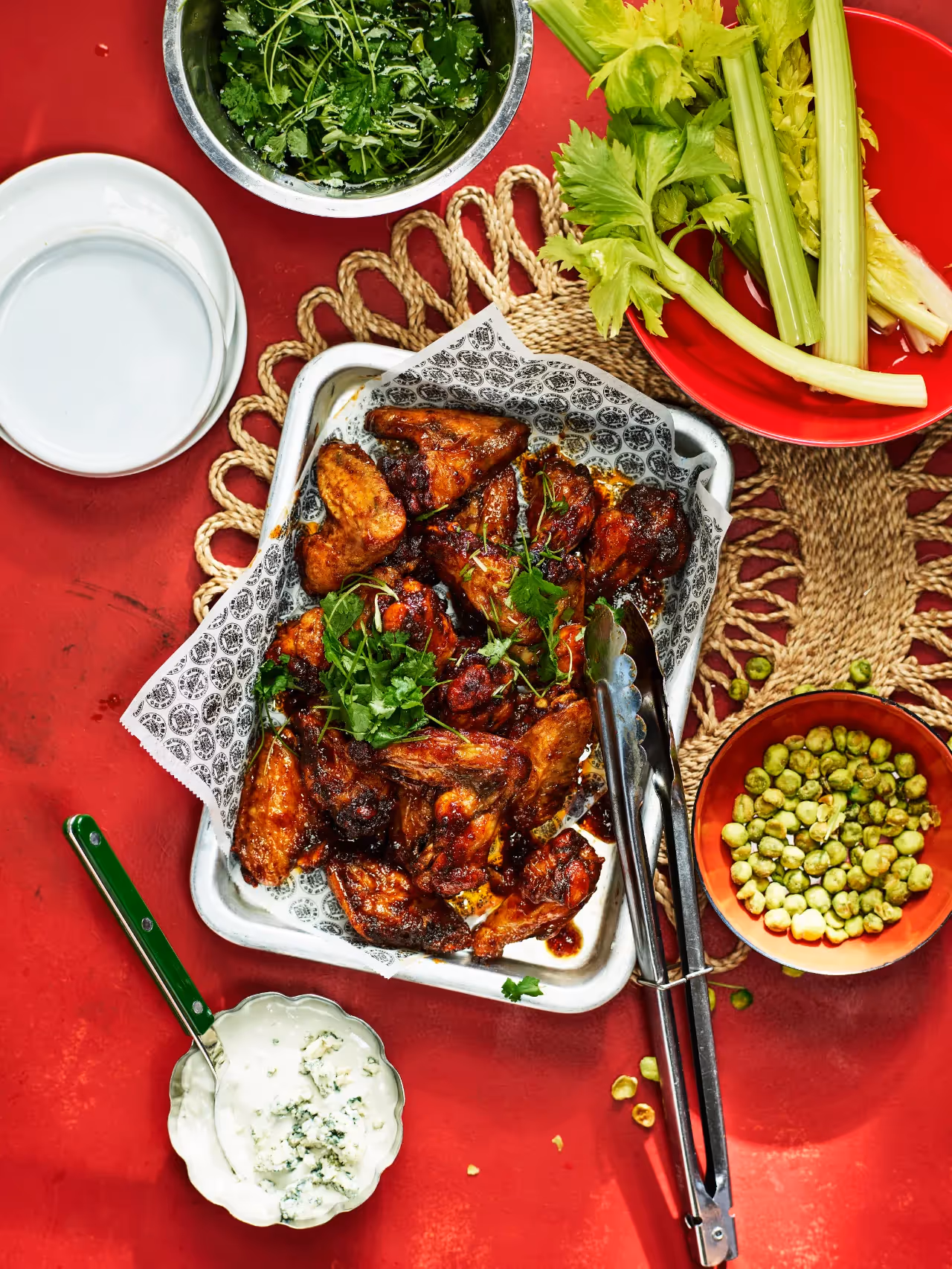Buffalo wings med piri-piri