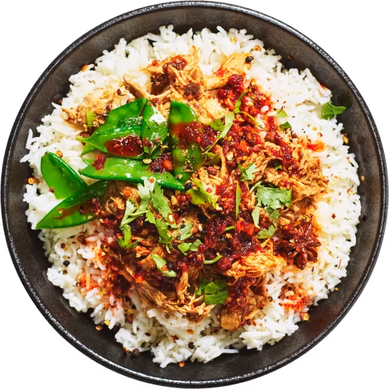 Aromatisk chiliolja med crunch