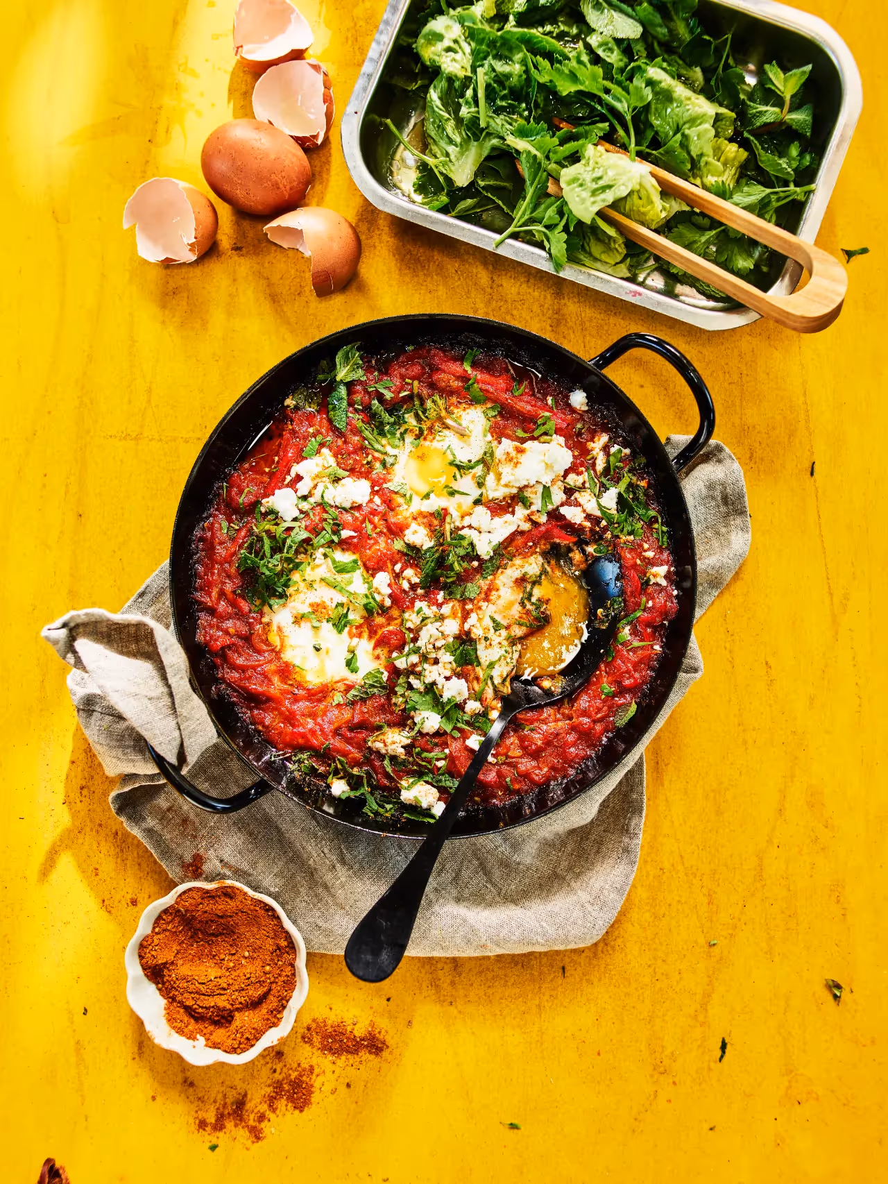 Shakshuka med berbere