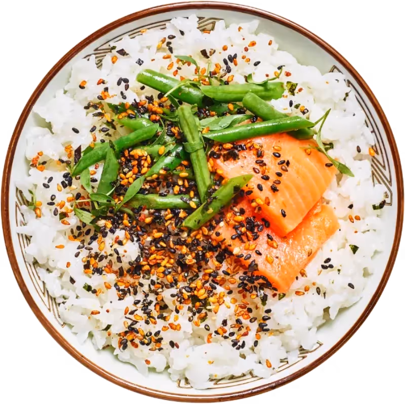 Furikake med chilirostade sesamfrön och nori