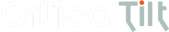CriticalTilt logo in white color