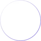 Empty white circular frame with a subtle drop shadow on a white background.