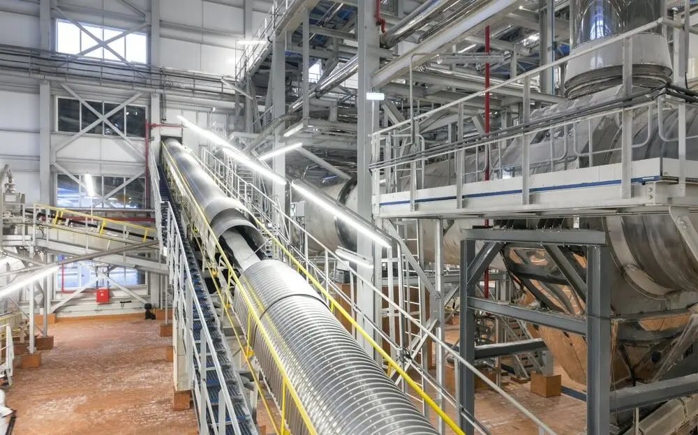 Corrosive chemical flow diagram