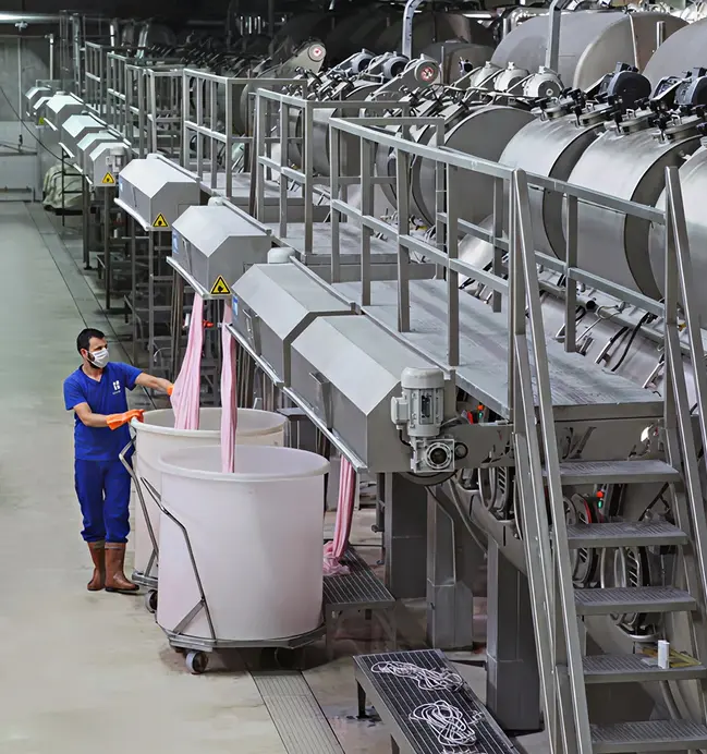 High-performance non-metallic pumps for textile mill and dye house chemical handling applications