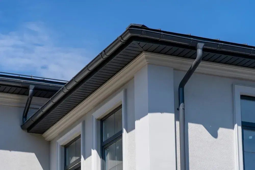 Residential Gutter Install in Friendswood