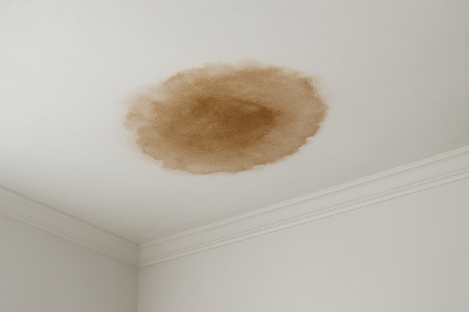 unknown brown spot on ceiling