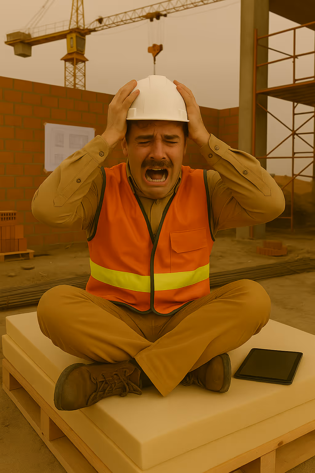 Project manager before Ziggu: looking very stressed about their project