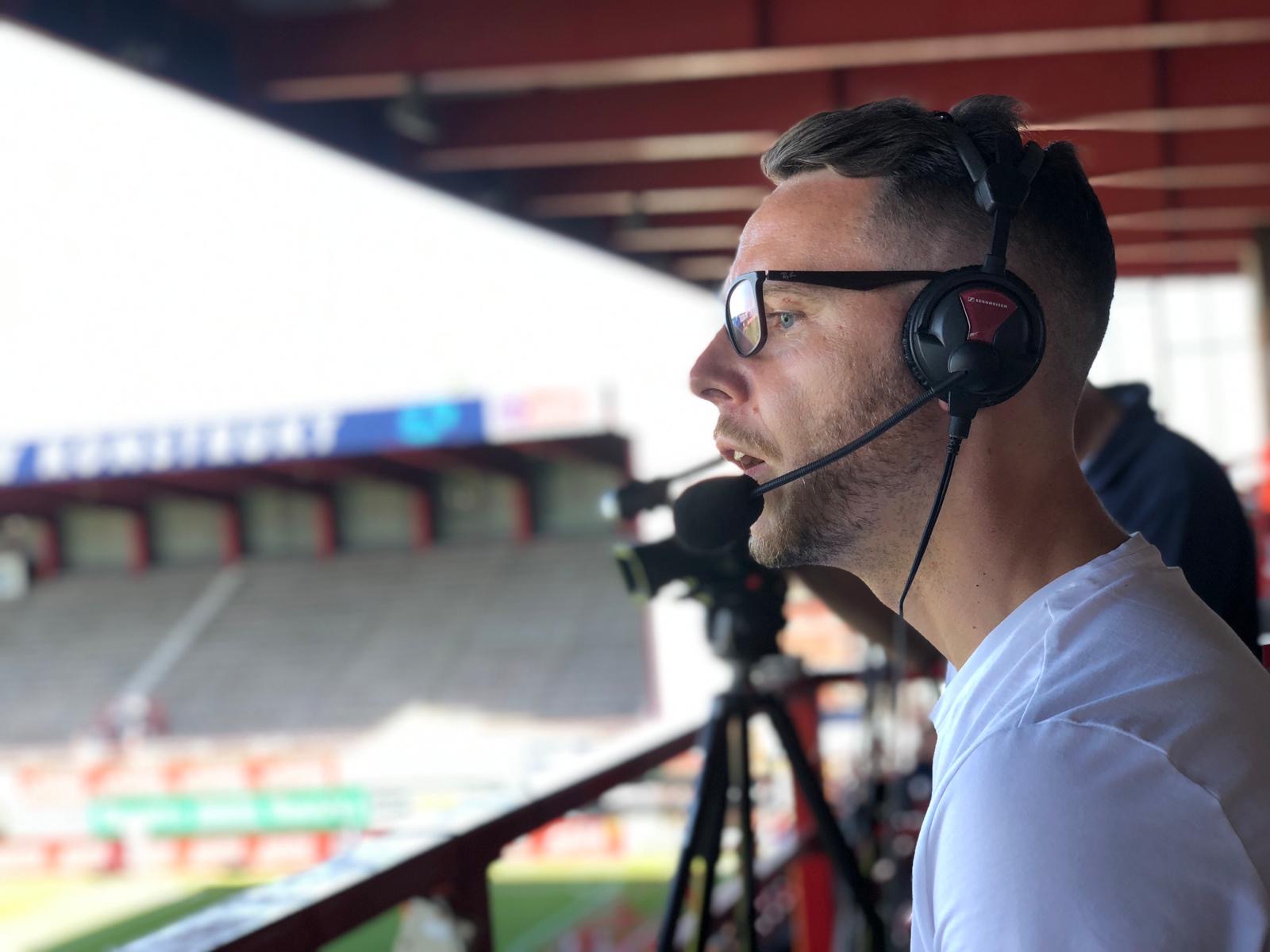 Commentateur sportif football rugby basket nord