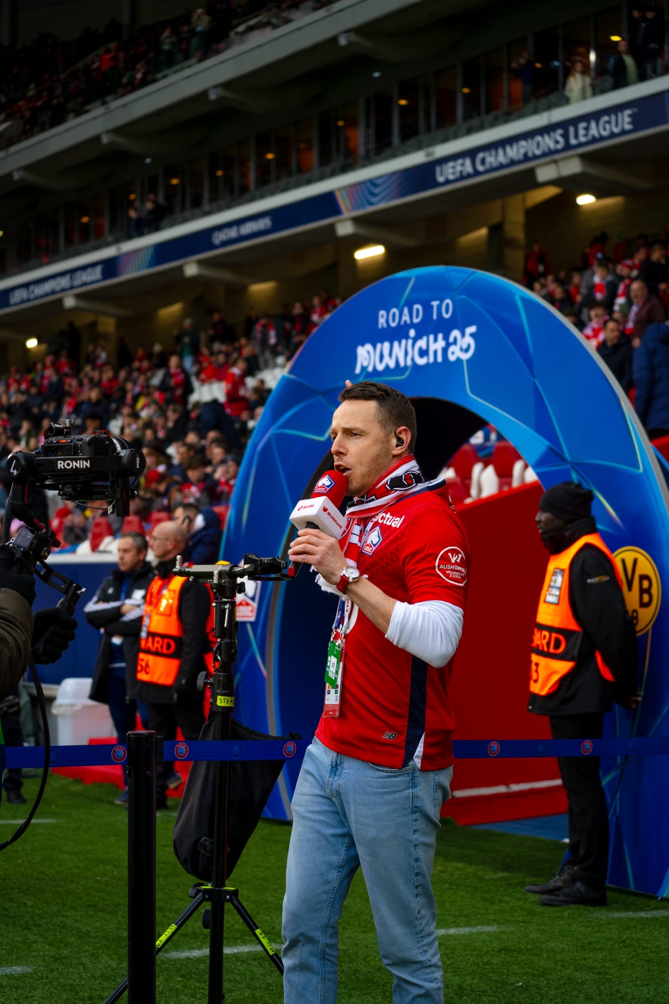 francois vdw speaker officiel losc saison 2025-2026