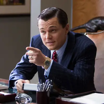 TAG Heuer 1000 Professional Gold watch worn by Leonardo DiCaprio in The Wolf of Wall Street
