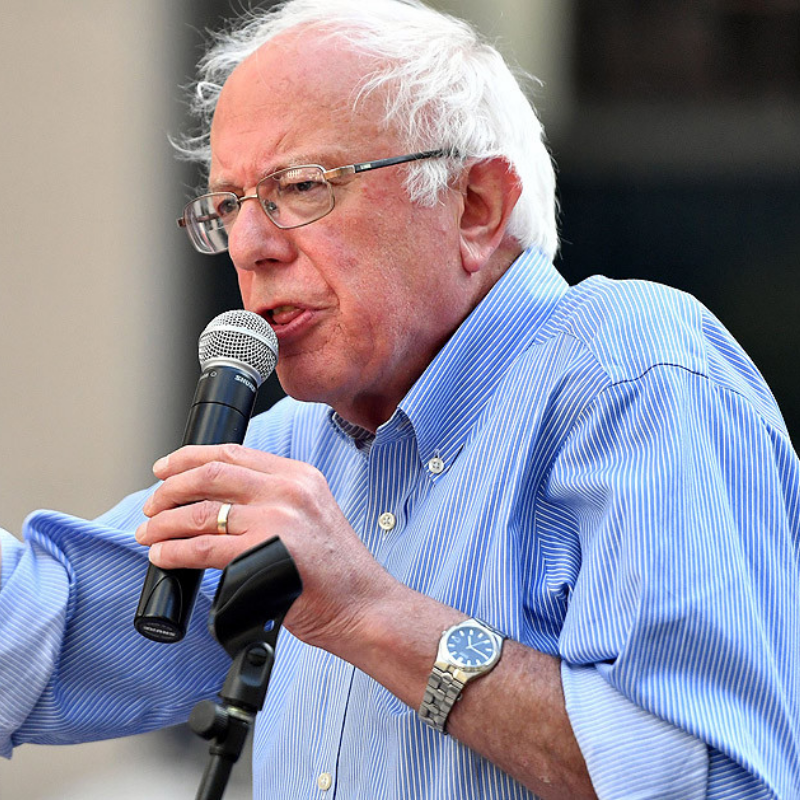 Citizen Eco-Drive watch worn by Bernie Sanders