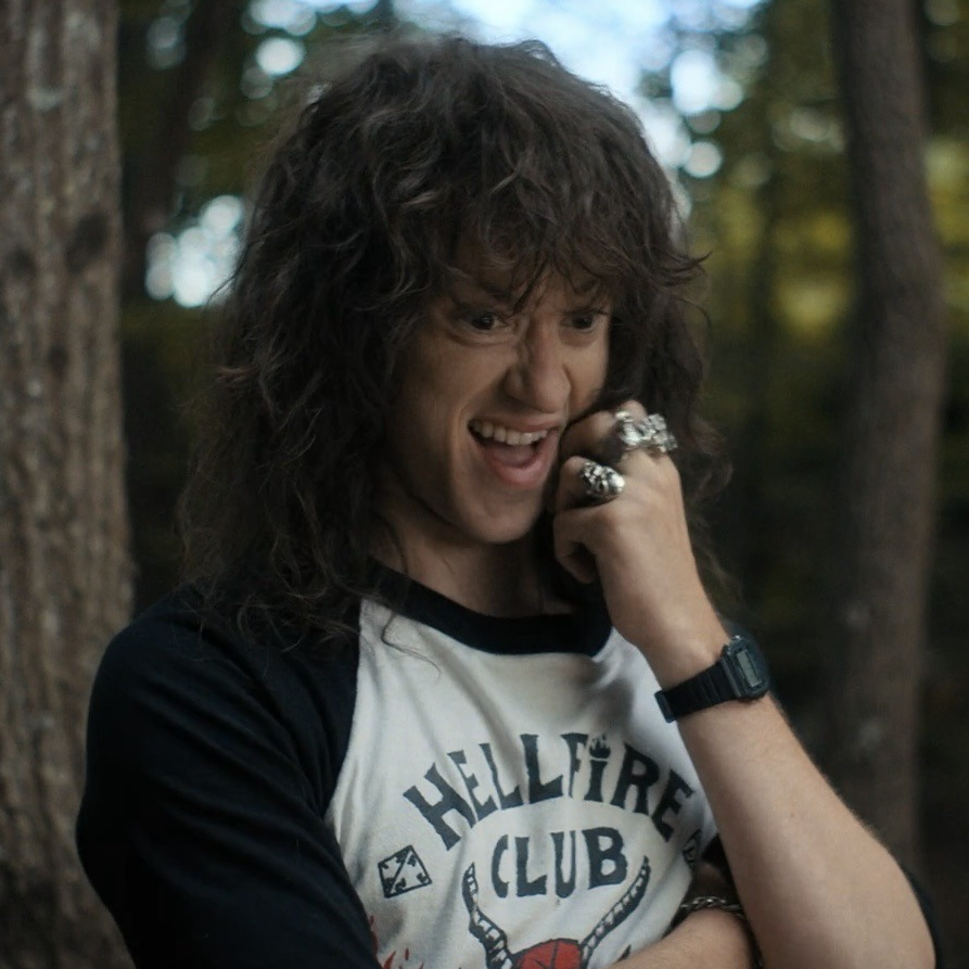 Casio F-91W watch worn by Joseph Quinn as Eddie Munson in Stranger Things