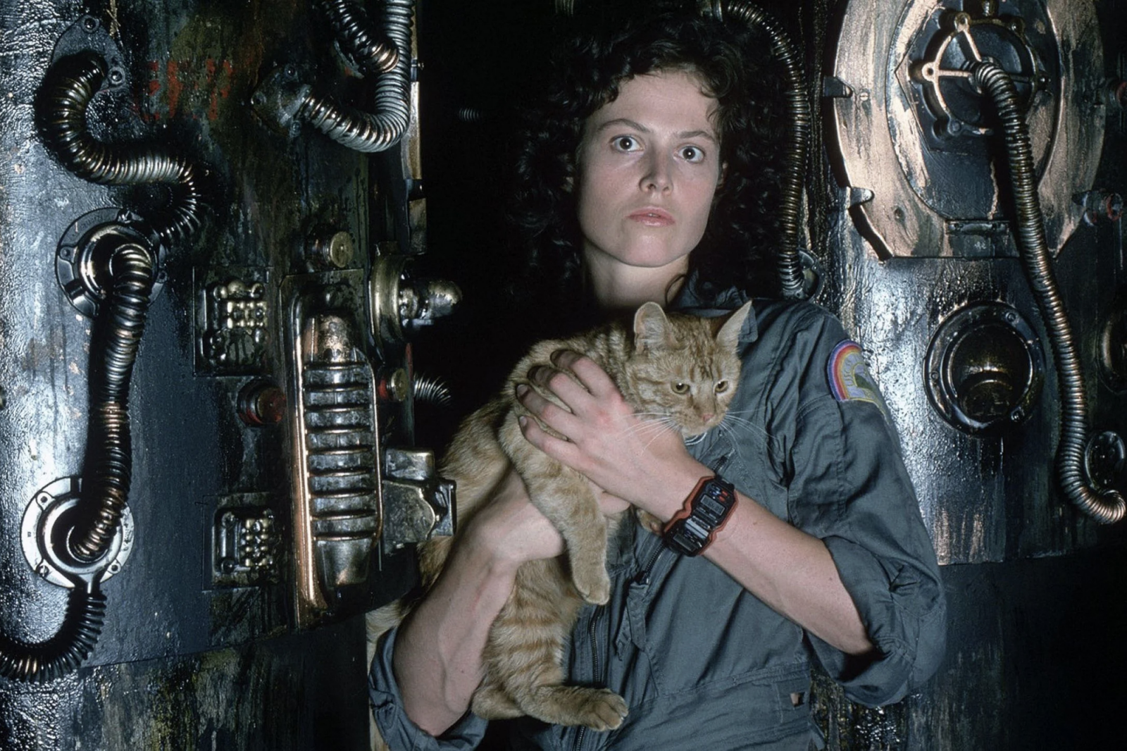 Casio F100 watch worn by Sigourney Weaver as Ellen Ripley in Alien