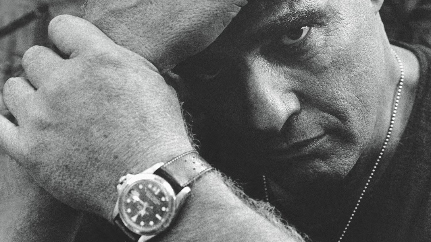 Marlon Brando as Colonel Kurtz wearing a Rolex GMT Master in Apocalypse Now