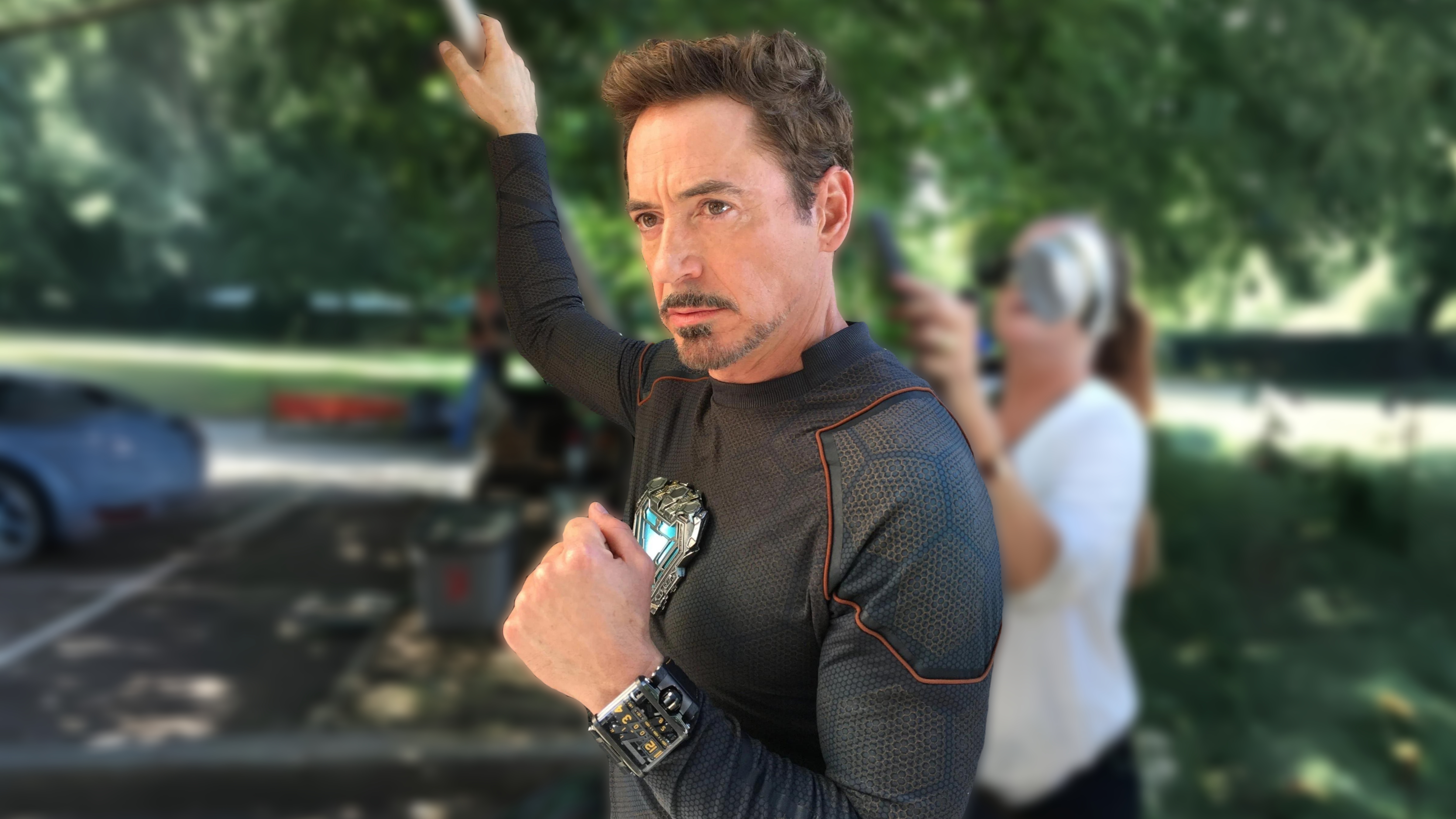 Devon Tread 1F watch worn by Tony Stark played by Robert Downey Jr. in Avengers: Infinity War