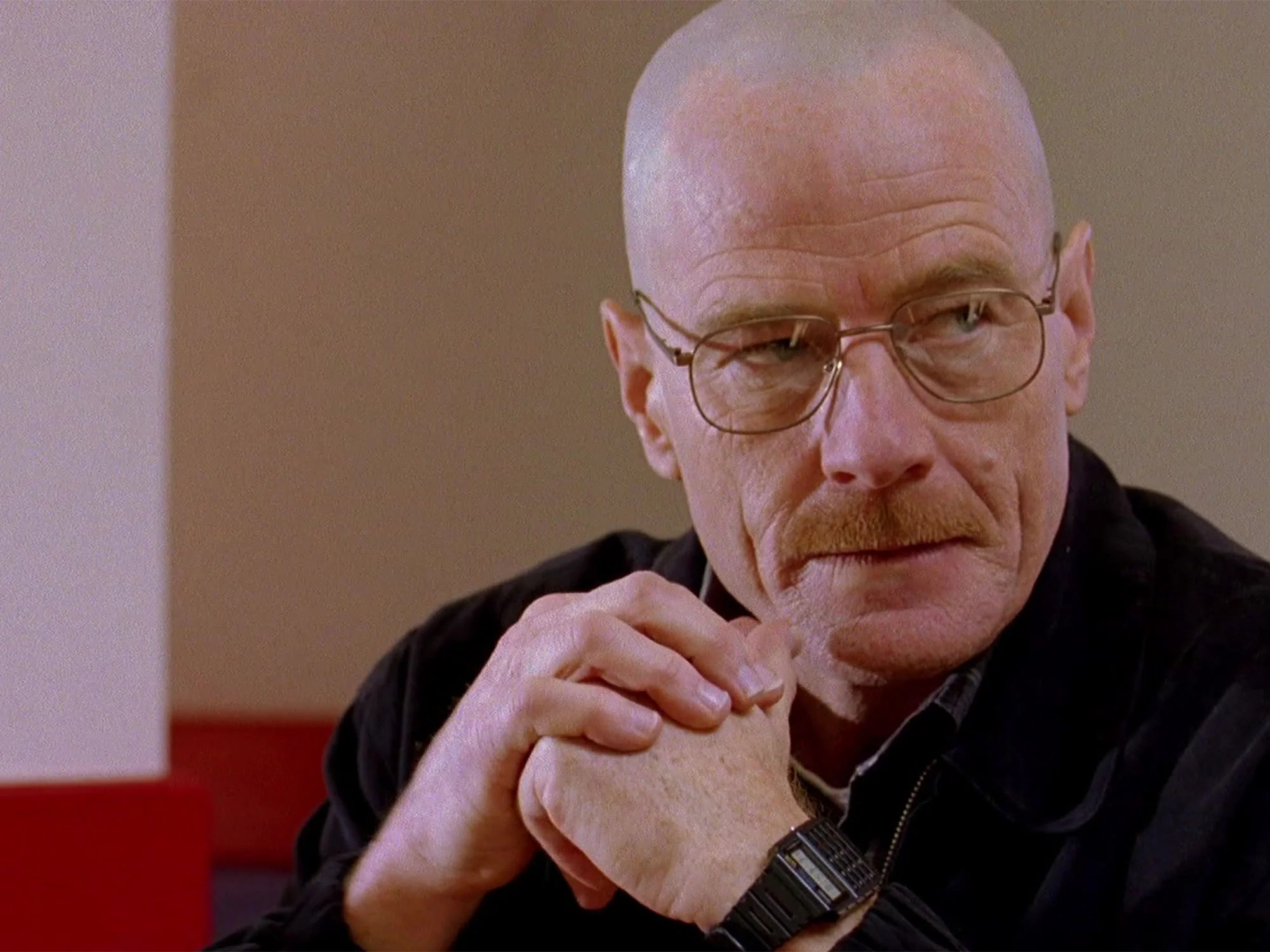 Casio CA-53W watch worn by Walter White played by Bryan Cranston in Breaking Bad