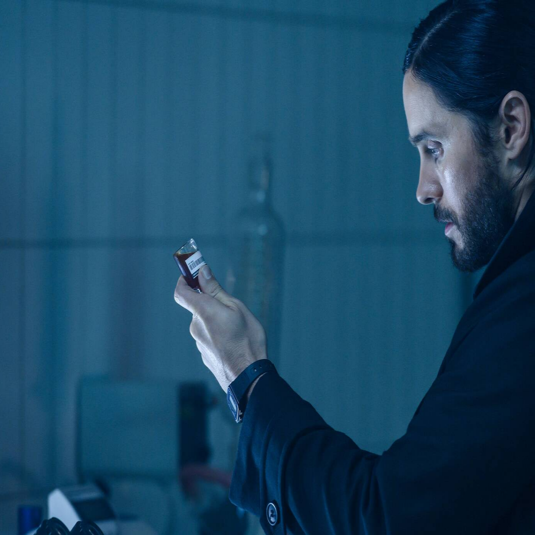 Casio F-91W watch worn by Jared Leto in Morbius