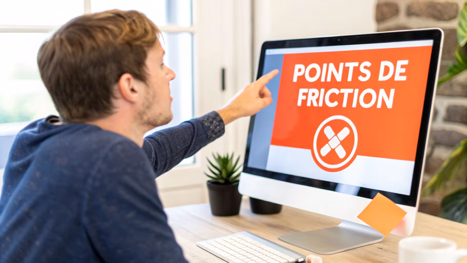 Un graphique illustrant la chute des conversions sur un site web