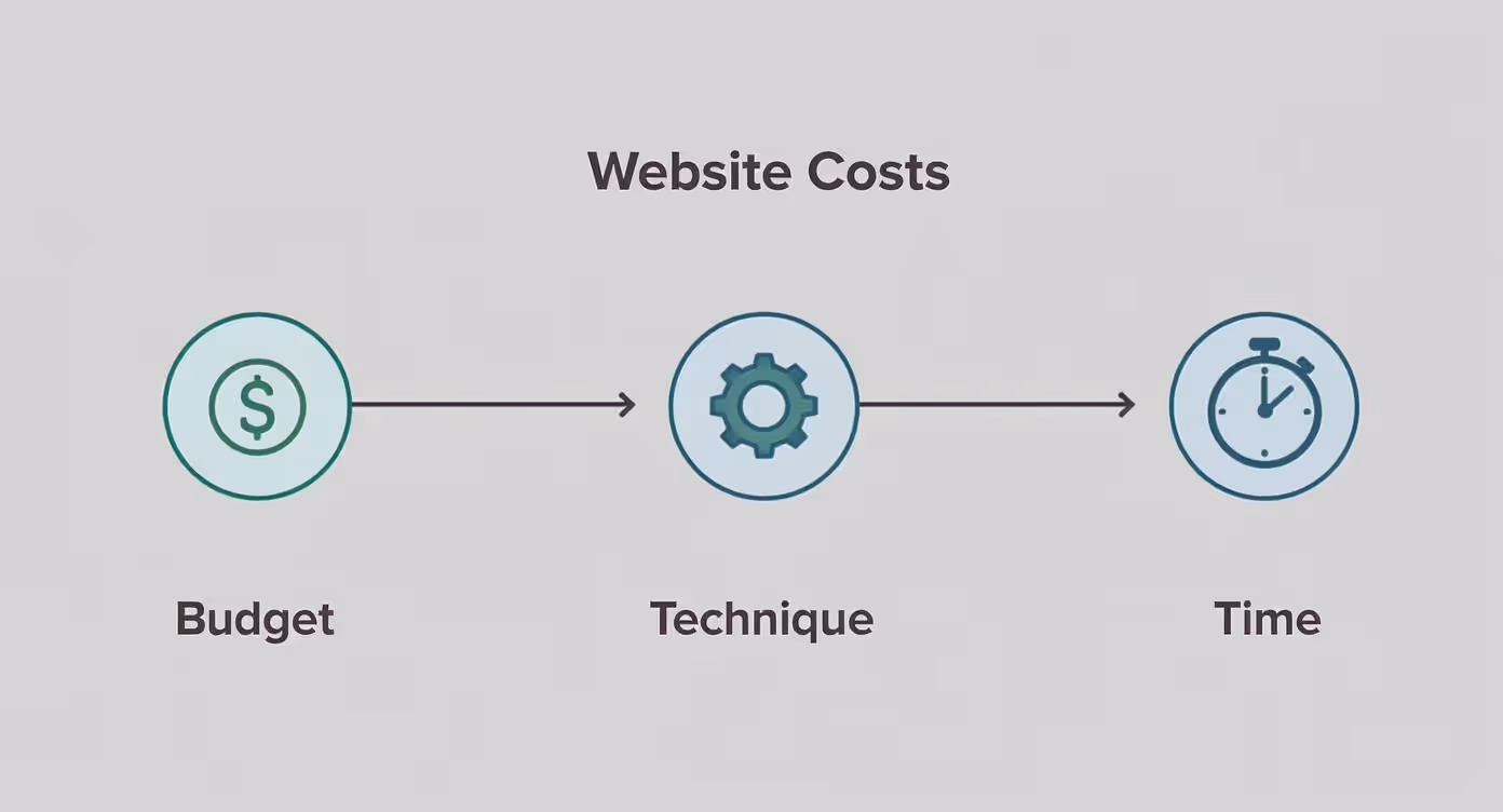 Infographic about web flow vs wordpress