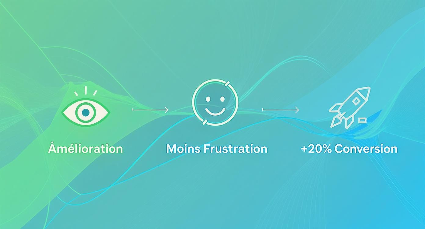 Infographic about accessibilité site internet