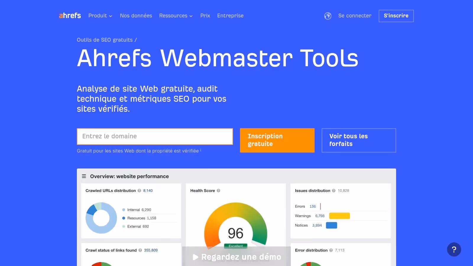 Ahrefs Webmaster Tools (AWT)
