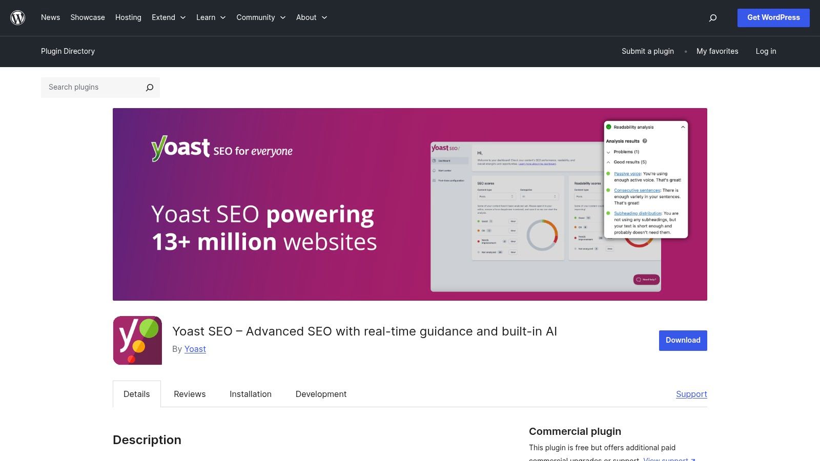 Yoast SEO (WordPress)