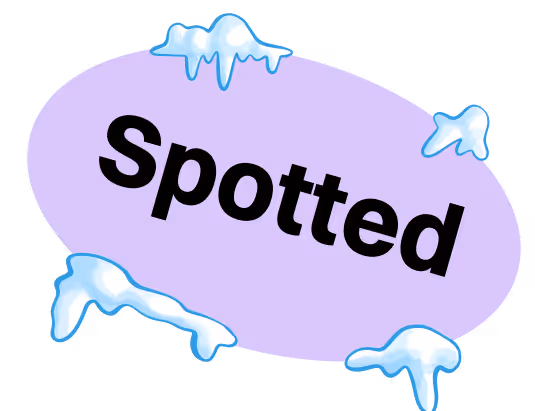Spotted card