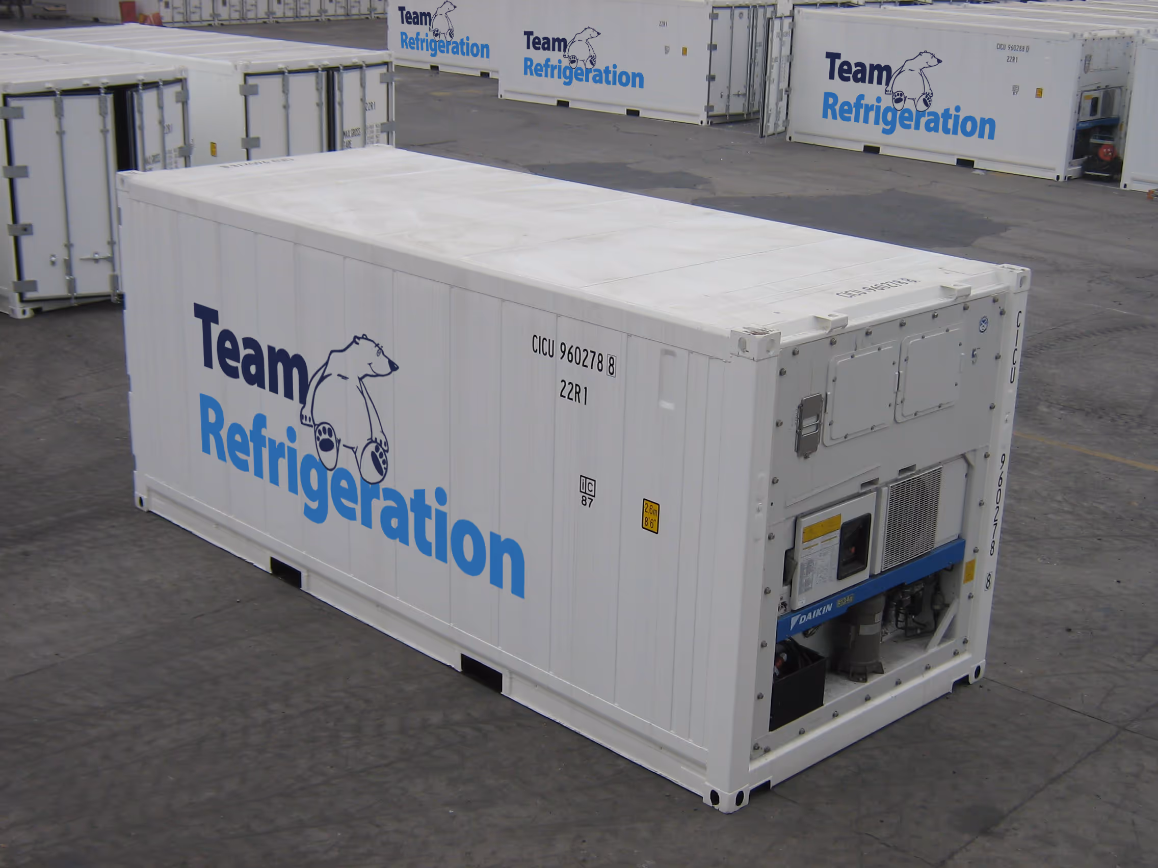 Team refrigeration container